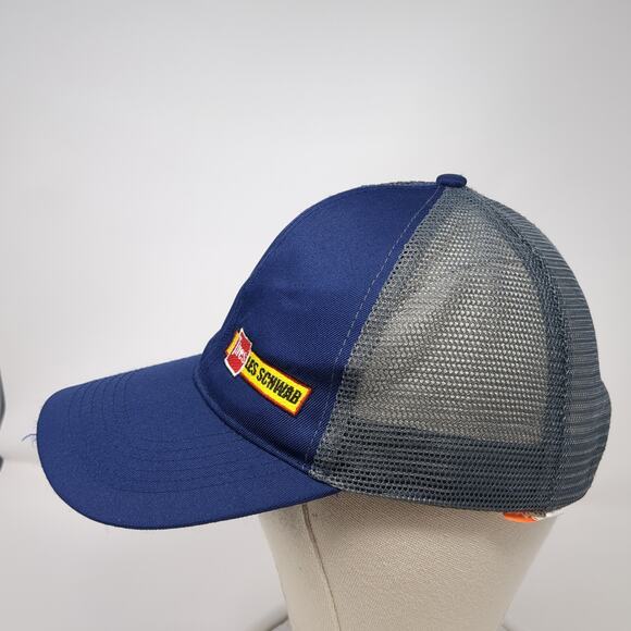 Tires Les Schwab Snapback Trucker Hat Blue One Size Adjustable Price Busters - Picture 3 of 10